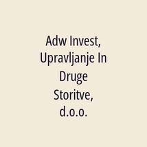 Adw Invest, Upravljanje In Druge Storitve, d.o.o. - Logotip