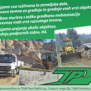 Avtoprevozništvo In Tgm Toni Palčič s.p. - Logotip