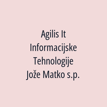 Agilis It Informacijske Tehnologije Jože Matko s.p. - Logotip