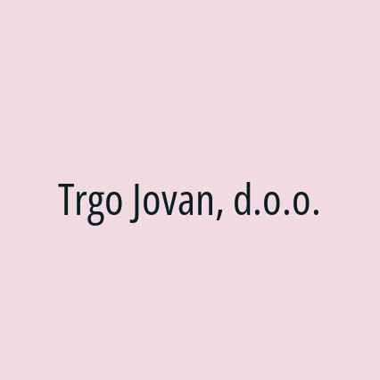 Trgo Jovan, d.o.o. - Logotip