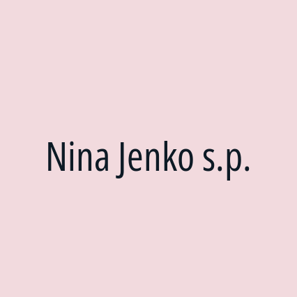 Nina Jenko s.p.