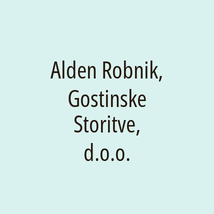 Alden Robnik, Gostinske Storitve, d.o.o. - Logotip