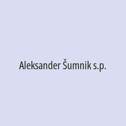 Aleksander Šumnik s.p. - Logotip