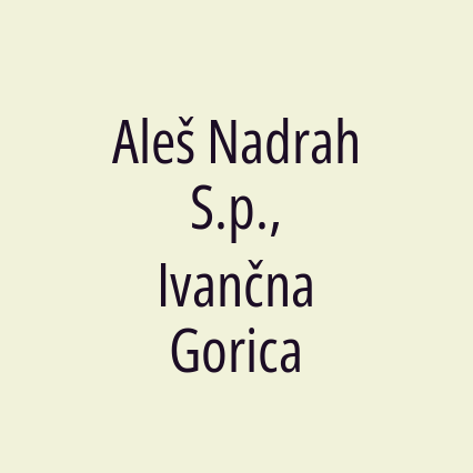 Aleš Nadrah S.p., Ivančna Gorica - Logotip