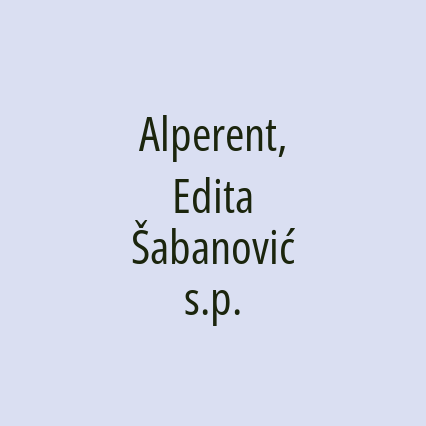 Alperent, Edita Šabanović s.p. - Logotip