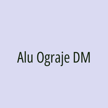 Alu Ograje DM - Logotip