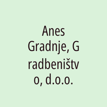 Anes Gradnje, Gradbeništvo, d.o.o. - Logotip