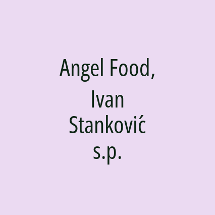 Angel Food, Ivan Stanković s.p. - Logotip