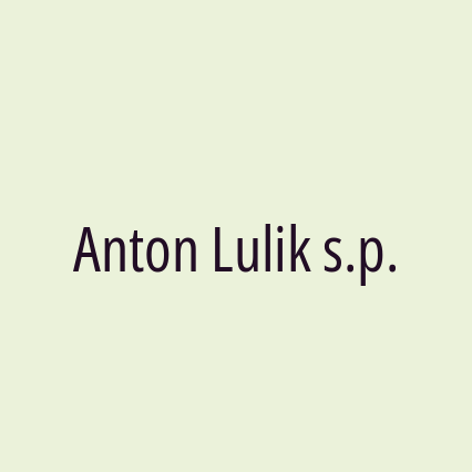 Anton Lulik s.p. - Logotip