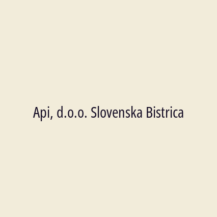 Api, d.o.o. Slovenska Bistrica - Logotip