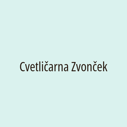 Cvetličarna Zvonček - Logotip