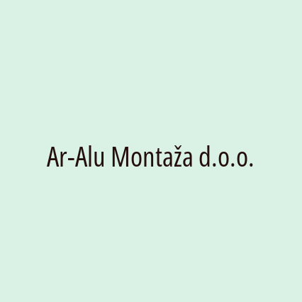 Ar-Alu Montaža d.o.o. - Logotip