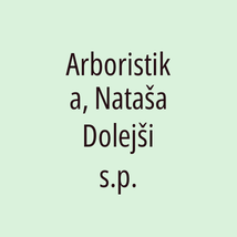 Arboristika, Nataša Dolejši s.p. - Logotip