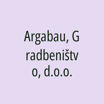 Argabau, Gradbeništvo, d.o.o. - Logotip