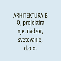 ARHITEKTURA.BO, projektiranje, nadzor, svetovanje, d.o.o. - Logotip