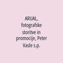 ARUAL, fotografske storitve in promocije, Peter Vasle s.p. - Logotip