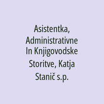 Asistentka, Administrativne In Knjigovodske Storitve, Katja Stanič s.p. - Logotip