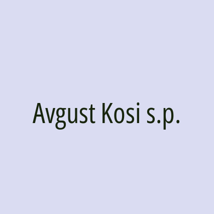 Avgust Kosi s.p. - Logotip