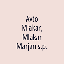 Avto Mlakar, Mlakar Marjan s.p. - Logotip