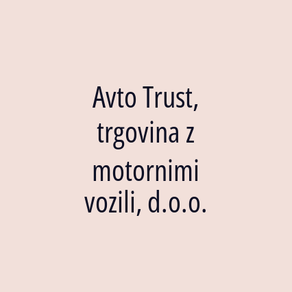 Avto Trust, trgovina z motornimi vozili, d.o.o. - Logotip