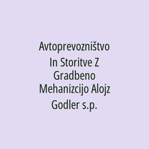 Avtoprevozništvo In Storitve Z Gradbeno Mehanizcijo Alojz Godler s.p. - Logotip