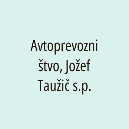 Avtoprevozništvo, Jožef Taužič s.p. - Logotip