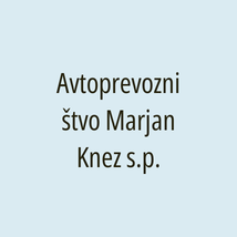 Avtoprevozništvo Marjan Knez s.p. - Logotip