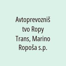 Avtoprevozništvo Ropy Trans, Marino Ropoša s.p. - Logotip