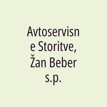 Avtoservisne Storitve, Žan Beber s.p. - Logotip