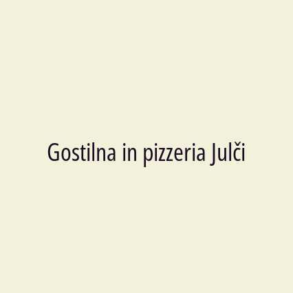 Gostilna in pizzeria Julči - Logotip