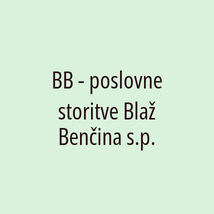 BB - poslovne storitve Blaž Benčina s.p. - Logotip