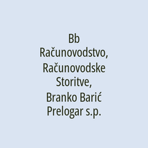 Bb Računovodstvo, Računovodske Storitve, Branko Barić Prelogar s.p. - Logotip