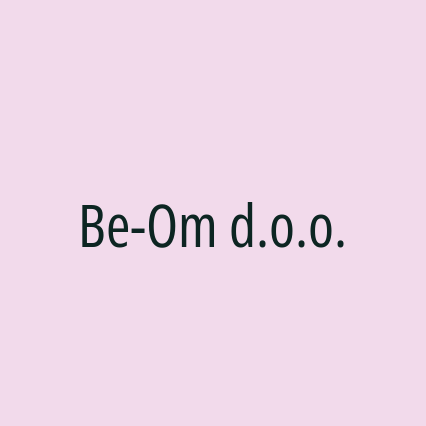 Be-Om d.o.o. - Logotip