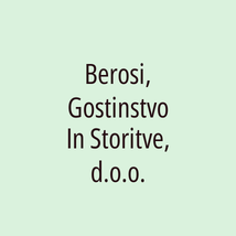 Berosi, Gostinstvo In Storitve, d.o.o. - Logotip