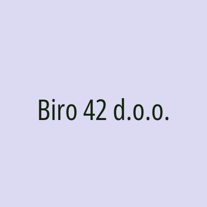 Biro 42 d.o.o. - Logotip