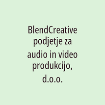 BlendCreative podjetje za audio in video produkcijo, d.o.o. - Logotip