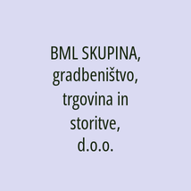 BML SKUPINA, gradbeništvo, trgovina in storitve, d.o.o. - Logotip