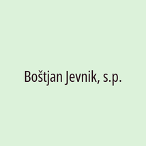 Boštjan Jevnik, s.p. - Logotip