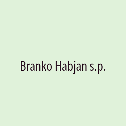 Branko Habjan s.p. - Logotip