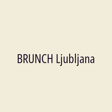 BRUNCH Ljubljana - Logotip