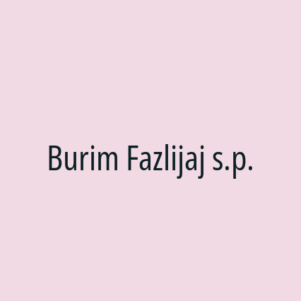 Burim Fazlijaj s.p. - Logotip