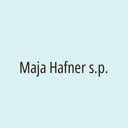 Maja Hafner s.p. - Logotip