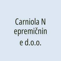 Carniola Nepremičnine d.o.o. - Logotip