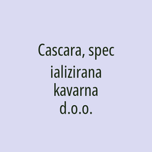 Cascara, specializirana kavarna d.o.o. - Logotip