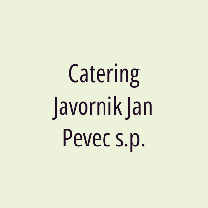 Catering Javornik Jan Pevec s.p. - Logotip