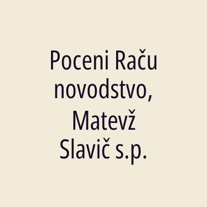 Poceni Računovodstvo, Matevž Slavič s.p. - Logotip