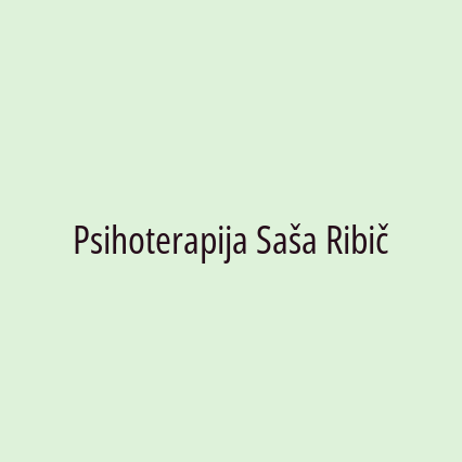 Psihoterapija Saša Ribič - Logotip