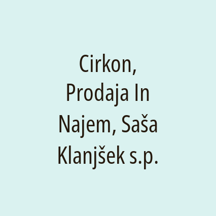 Cirkon, Prodaja In Najem, Saša Klanjšek s.p. - Logotip