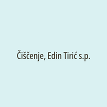 Čiščenje, Edin Tirić s.p. - Logotip