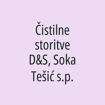 Čistilne storitve D&S, Soka Tešić s.p. - Logotip